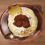 京かき氷 つみき - 1st Melt(真上から)