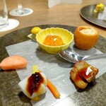 天外天 - ●彩り冷菜六種盛り合わせ