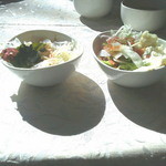 エルセルモ大分 カフェ - サラダバイキングです！