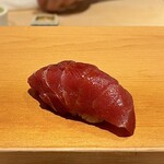 鮨 はしもと - 鮪赤身（頭部近く）三厩 釣り 180kg 石司より