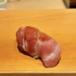 鮨 はしもと - 鮪大トロ 三厩 釣り 180kg 石司より