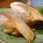 すし専門ストア かど平 - あじ(漬け)