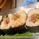 すし専門ストア かど平 - 青唐辛子いわし巻き