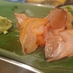 すし専門ストア かど平 - 貝ひも(赤貝)