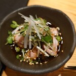 鳥さわ - 食道のポン酢あえ？