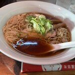 らーめん芝浜 - 醤油らーめん大盛り