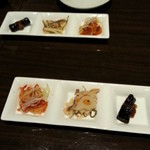 博多もつ鍋 幸 とりもつえん - 前菜三種