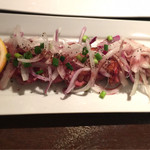 Bistro Roven - 合鴨スモークの炙り（650円）