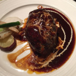 Bistro Roven - デミグラスソースのハンバーグ（1,130円）