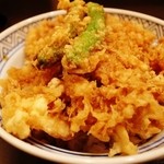 天ぷら　安住 - かき揚げ丼（ランチ）