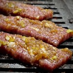 焼肉幸泉 - 生姜醬油ダレも良い