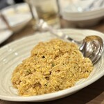 チャイニーズダイニング 結彩 - ずわい蟹と上海蟹の煮込みチャーハン