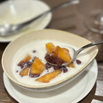 チャイニーズダイニング 結彩 - 杏仁豆腐