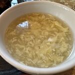 志峰飯店 - 定食スープ