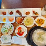 キムチのミズノ - 【参鶏湯ランチ 1250円】
