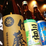 焼鳥 大自然 - 焼酎集合