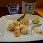 山寿司本店 - ふぐ白子焼き