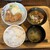 ルーキー - 料理写真:日替わり定食：チキンカツ&もつ煮込み　¥600