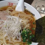 東京アンダーグラウンドラーメン 頑者 - ラーメン ライト 1,050円 Lサイズ