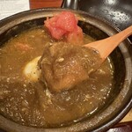 橋本屋 - 柔らかく煮込まれた鶏肉