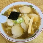小政食堂 - チャーシューメン（1,020円）大盛り（130円）