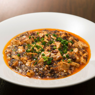 [Datenmon specialty] Bean drum mapo tofu