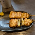 やきとり小川 - もも　ねぎま　タレ