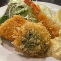 ざくろ 銀座店 - 2025.11.10 (月)    お好み和定食（黒毛和牛やわらか煮＆フライ盛合せ）　2904円（税込）