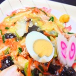 味楽 - 餡で綴じられていないので、素材の味を楽しめる具も嬉しい存在。