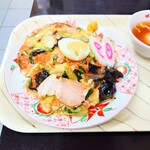 味楽 - ■ 五目あんかけ焼きそば、1,100円