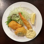 ざくろ - 2025.11.10 (月)    お好み和定食（黒毛和牛やわらか煮＆フライ盛合せ）　2904円（税込）