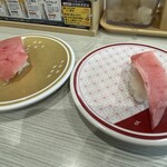 はま寿司 - 料理写真:(たぶん)地中海産マグロ中トロ。