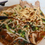 ラーメン二郎 - 赤酢投入～♪