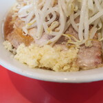 ラーメン二郎 - ニンニク少し