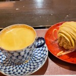 ぺしゃわーる - 小布施堂モンブランセット