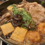 和牛すき焼き 京都力山 - 