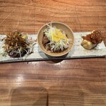 うどん山長 - 山長セットの前菜