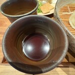 うどん山長 - 鰹だれ