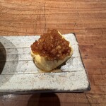 うどん山長 - 山長セットの前菜　だし巻き玉子