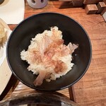 うどん山長 - 出汁炊きご飯