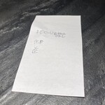 駄目な隣人 - 手書きメモ