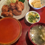 うそつきや - 鳥唐揚げ定食