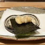 ぬま田 - 小柱　海苔巻き