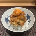 ぬま田 - 天丼　卵