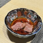 寿司と干物 井 - 黒鯛の肝ポン酢