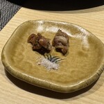 寿司と干物 井 - クロダイのホルモン焼き