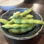 金町製麺 - 茹でたて枝豆