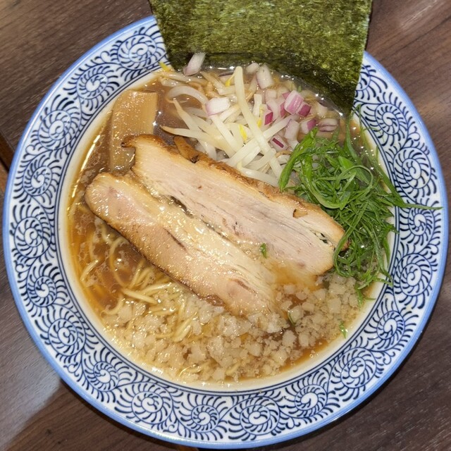 背脂多めでも重たくなかった』by b＠Zxy : 麺屋 吾 - 博多南