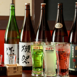 ドリンクが種類豊富！おすすめはスタッフにお尋ねください♪