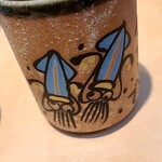 廻転寿司 海鮮 - 湯呑みの柄